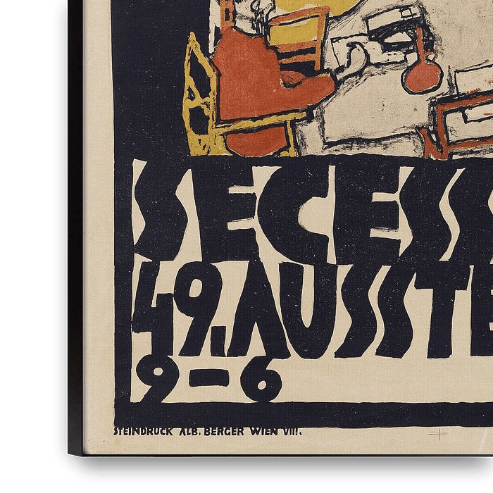 Secession 49. Ausstellung, Egon Schiele, 1918 von Atelier Liesjes
